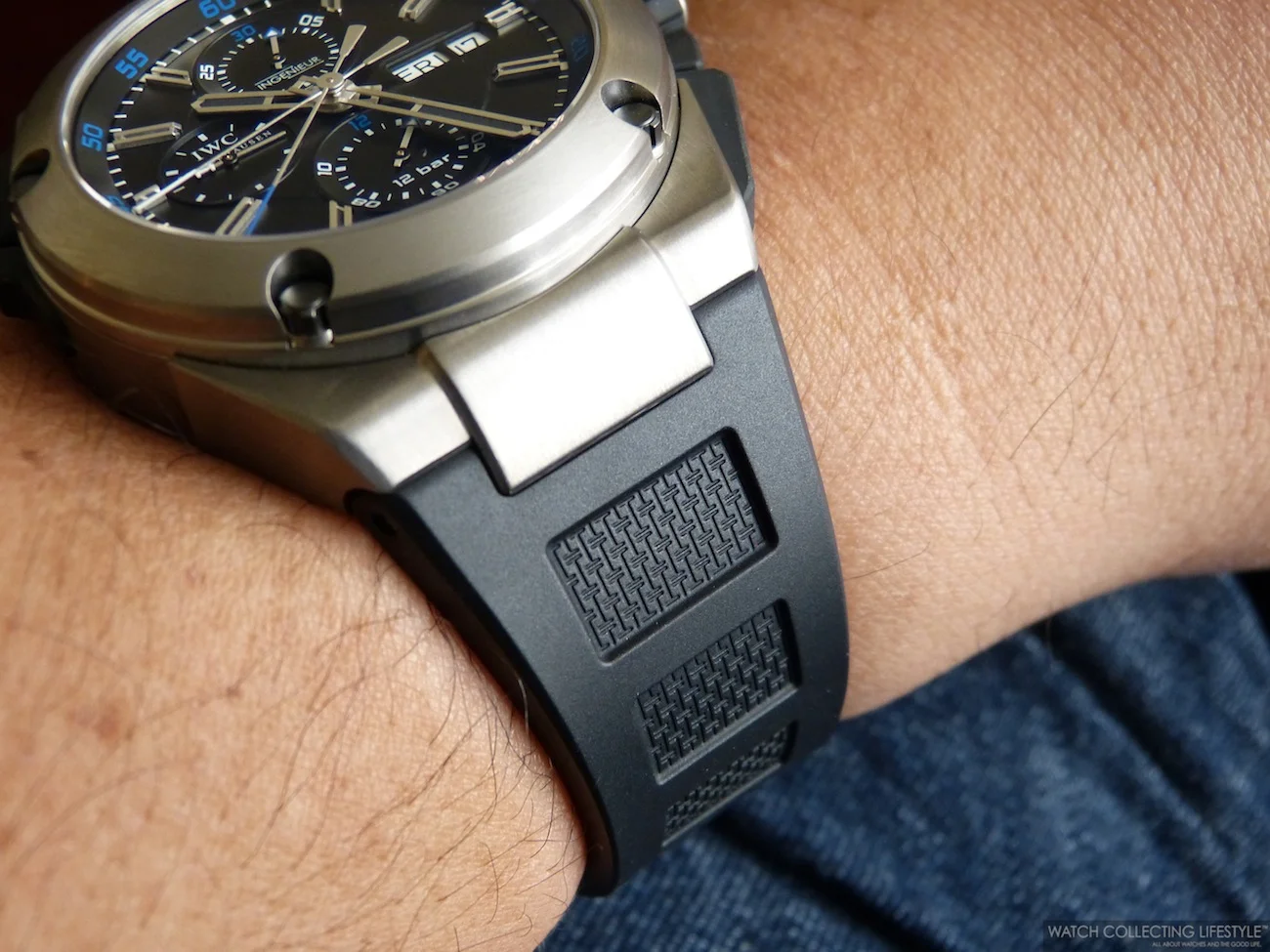 Iwc ingenieur 2025 double chronograph titanium